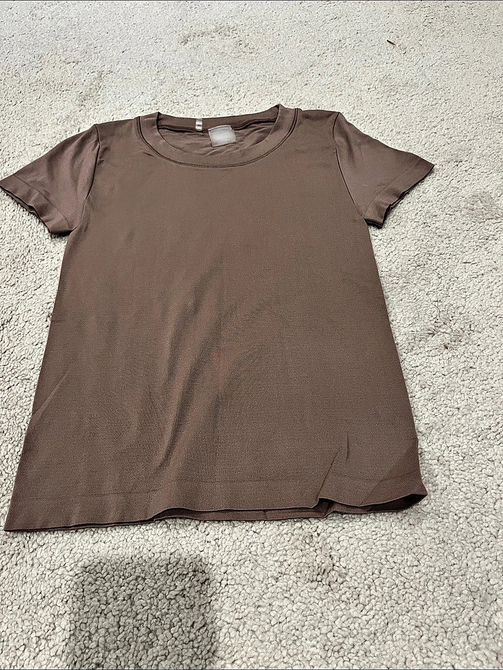 Sunday best Brown Short Sleeve Tee